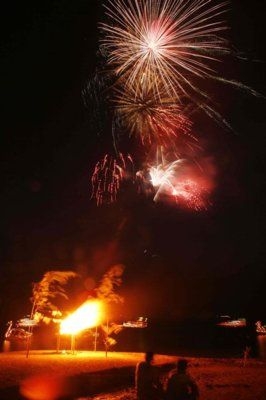 芦ノ湖夏まつりウィーク  湖尻龍神祭花火大会