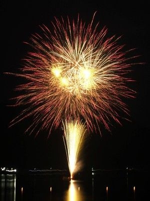 西湖竜宮祭花火大会