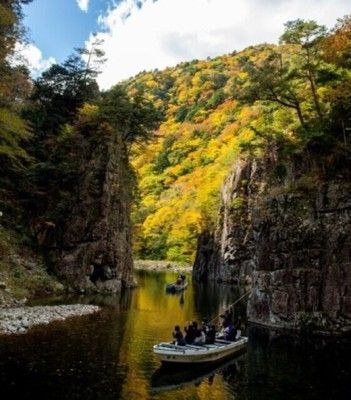 【紅葉・見ごろ】特別名勝　三段峡