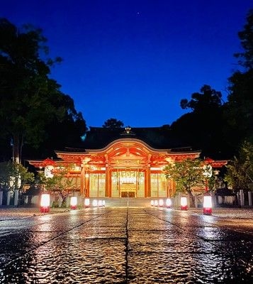 長岡天満宮の紅葉