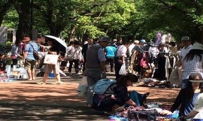 府中の森公園フリーマーケット（10月）