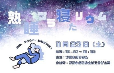 熟睡プラ寝たリウム