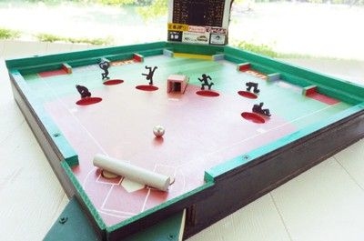 夏休み限定　木工クラフト　ベースボールゲーム作り