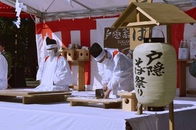 第55回戸隠そば祭り 半ざる食べ歩き