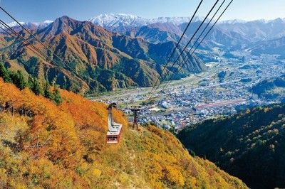 湯沢高原パノラマパークの紅葉