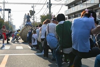 北本まつり宵まつり特別企画「大俵引き」