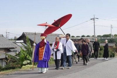 お地蔵さま顔ふき祭り