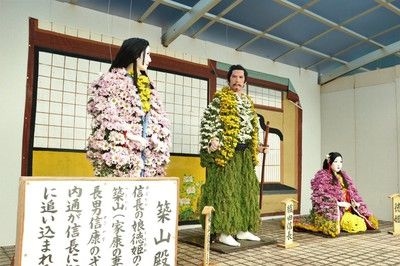 第83回鴨島大菊人形・第92回四国菊花品評会