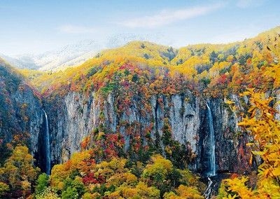 【紅葉・見ごろ】米子大瀑布