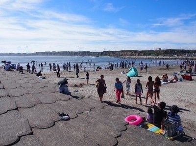 【海水浴】銚子マリーナ海水浴場