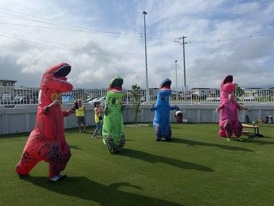 ティラノサウルスレース冬の陣 　道の駅やまがた蔵王