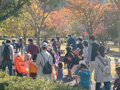 広島市森林公園  森のハロウィンパレード