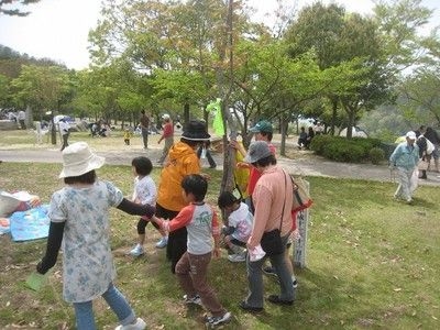 広島市森林公園　ネイチャーゲーム