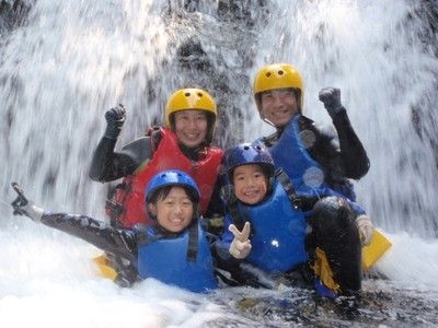 キャニオンアドベンチャー「体験キャニオン」碓氷 軽井沢　アウトドア自然体験ツアー