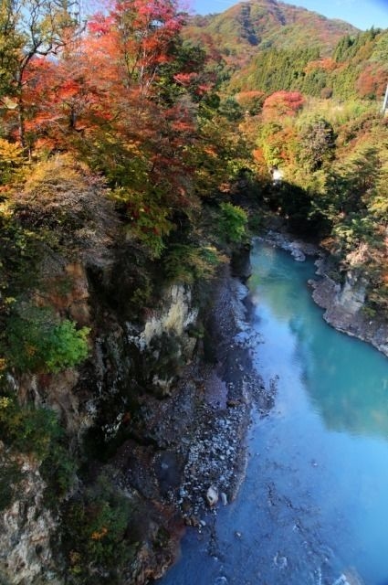 【紅葉・見ごろ】吾妻峡