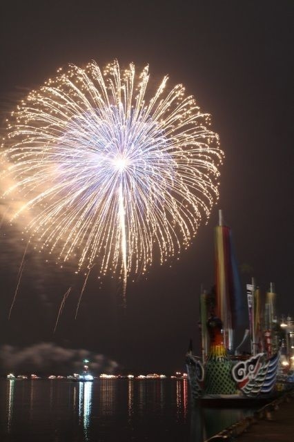 第77回塩竈みなと祭　前夜祭　花火大会