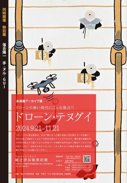 ドローン・テヌグイ展 ドローンのない時代にこんな視点！？