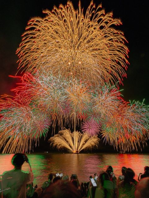 ふるさと龍宮まつり 海上花火大会