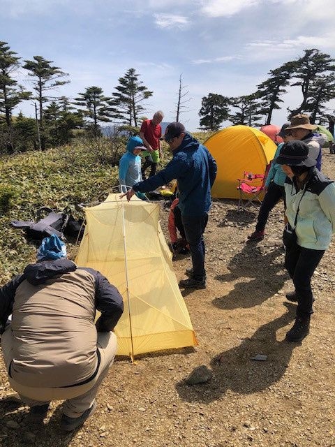 夏山テント泊登山練習会