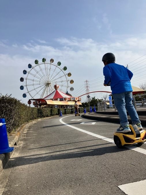 １０月【セグウェイパーク】碧南市明石公園　交通広場を走行しちゃおう