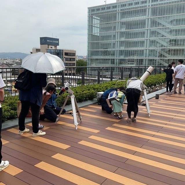 福井駅東口屋上広場観望会「スーパームーンと土星を見よう」