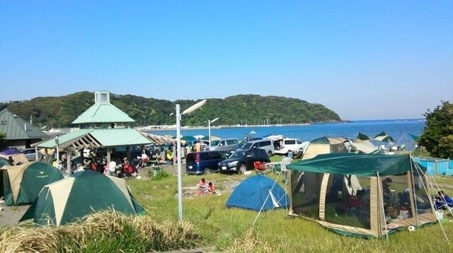 多田良北浜海岸キャンプ場オープン