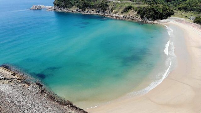 【海水浴】白鶴浜海水浴場