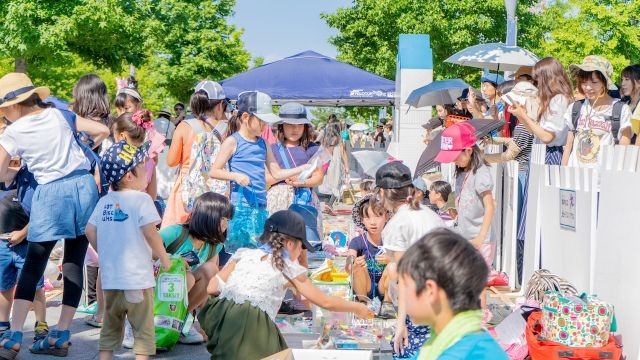 キッズフリマ@石川県産業展示館（いしかわ環境フェア2024）