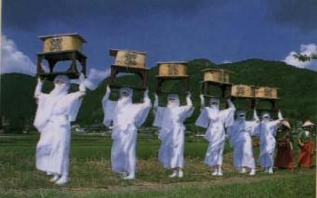 阿蘇神社　おんだ祭り