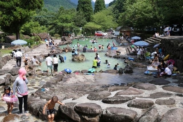 【プール】山国川源流河川プール