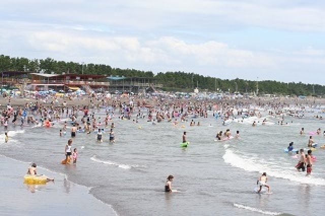 【海水浴】静波海水浴場