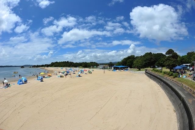 【海水浴】次郎六郎海水浴場