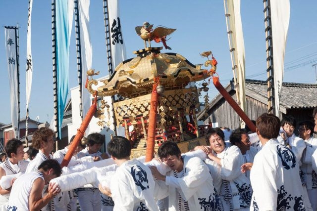 鹿島神社の秋祭り