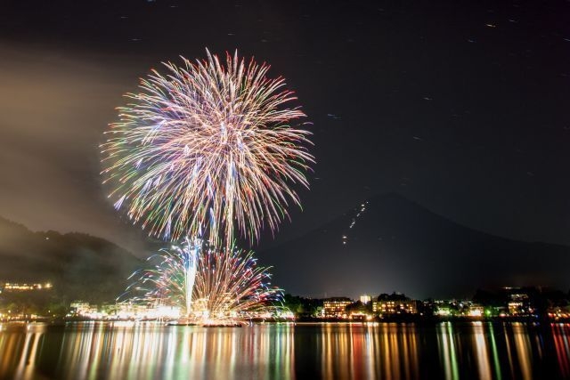 河口湖湖上祭