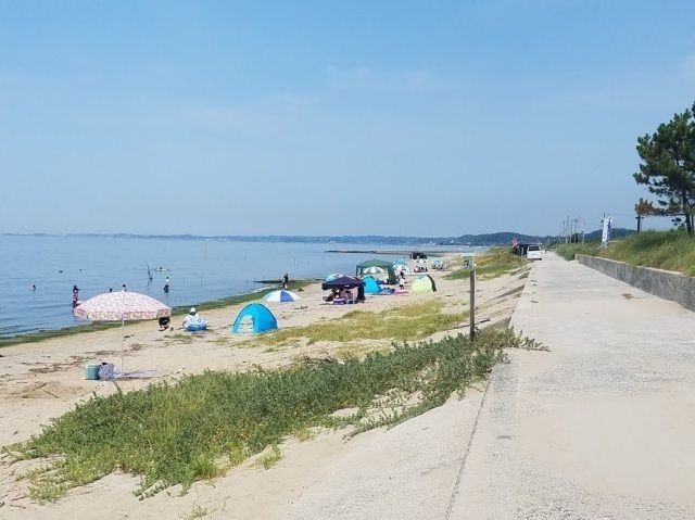 【海水浴】奥田海水浴場