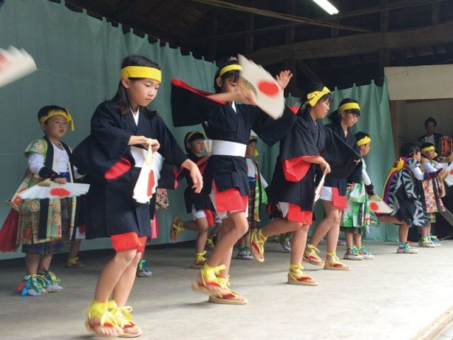 西岩代八幡神社の秋祭り