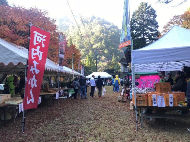 見立渓谷紅葉祭り