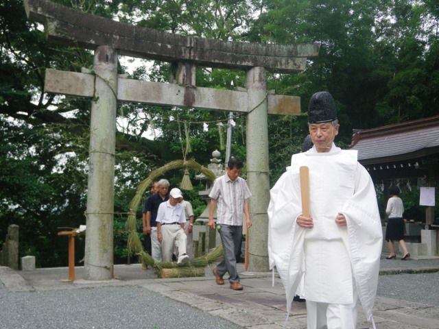 千栗八幡宮　名越祭