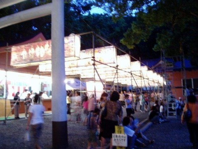 高千穂神社六月灯