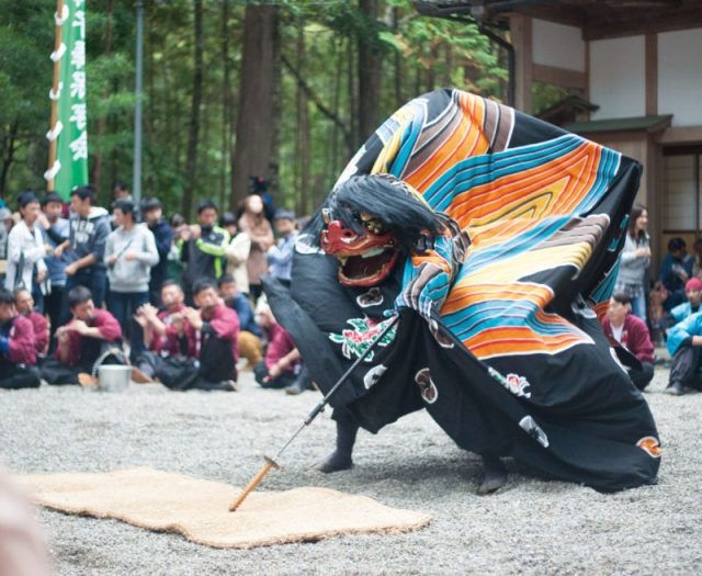 清川天宝神社の秋祭り