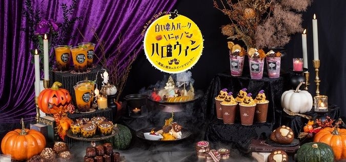 白い恋人パークにゃハロウィン～黒猫と魔女のスイートマジック～