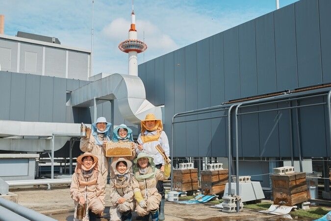 SDGs学習のための都市養蜂見学ツアー