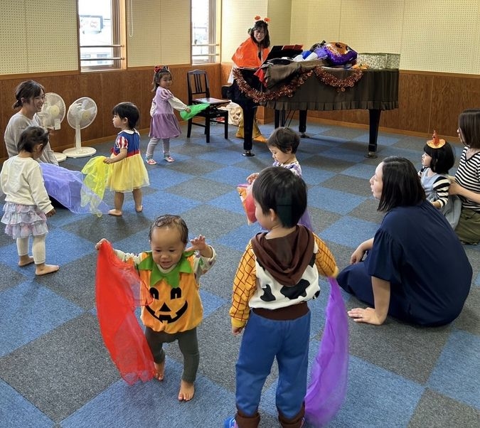 【千葉市若葉区】親子で楽しむ♪ハロウィンリトミック